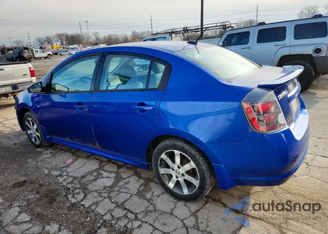 2012 Nissan Sentra 2.0 из США, поврежденный, VIN 3N1AB6AP6CL725481